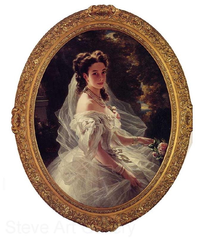 Franz Xaver Winterhalter Pauline Sandor, Princess Metternich Spain oil painting art